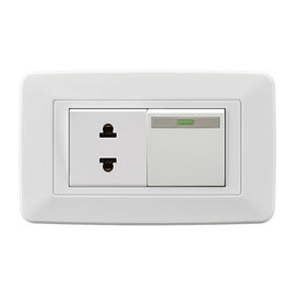 Instalación fácil estándar americana de los interruptores y de los zócalos para residencial